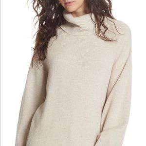 NWOT Free People Heather Grey Tunic XS